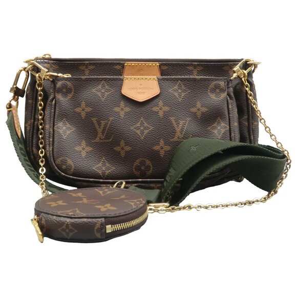Louis Vuitton Handbags - Louis Vuitton Multi Pochette Accessories Brown Monogram W/P Canvas Satchel